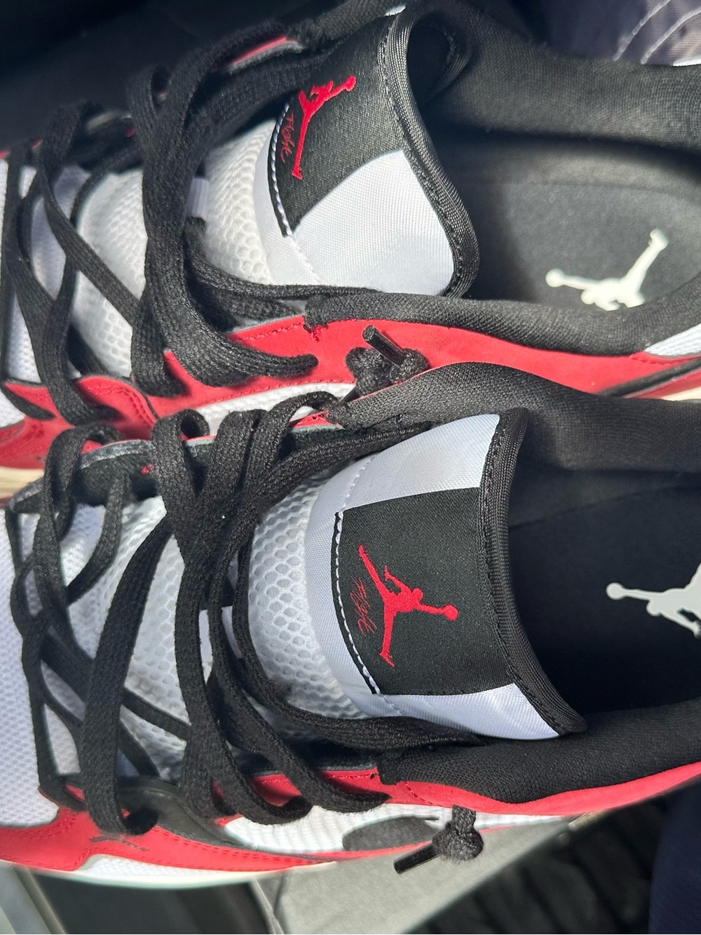 Jordan Black and Gray Sneaker Interior Label - Picture 2 of 3